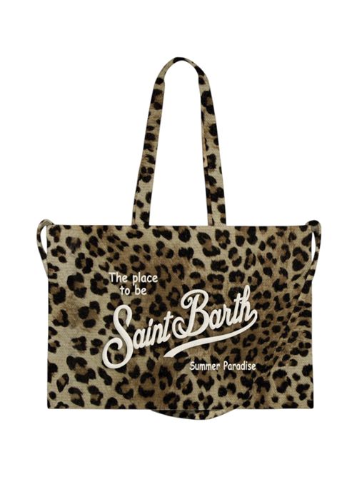 borsa donna shopping maculata MC2 Saint Barth | ESSENTIAL BAG-CLASSIC LEO11